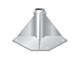 TRALICCIO BASE PIASTRA TRIANGOLARE cm 30x30x30
