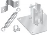 GROUND FIXING SUPPORTS and INSTALLATION ACCESSORIES