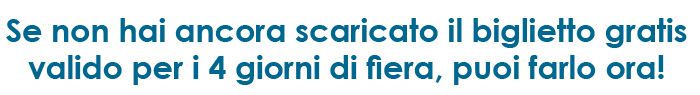 Se non hai ancora scaricato il biglietto gratis per il SAIE 2015, puoi farlo ora!