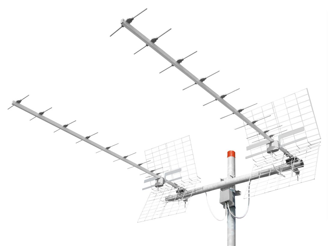 Combiners for UHF antennas